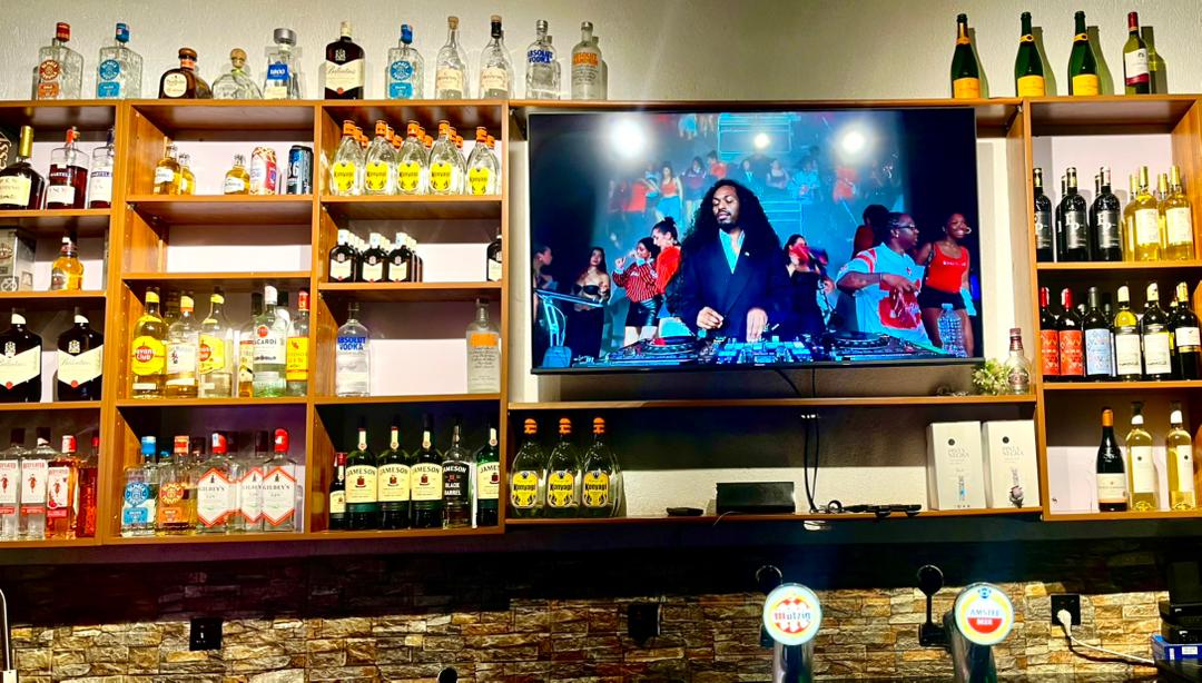 The bar at The Mall IWACU